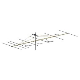7JXX6 - ANTENA DIRECTIVA 50 MHZ., 7 EL., 11.2 DBD.