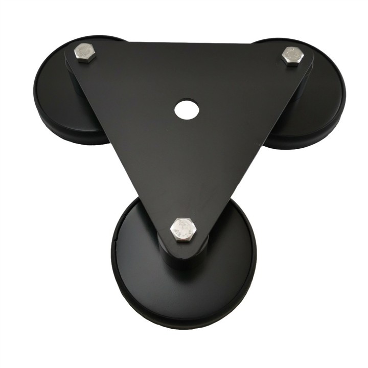 TRIPLE MAG-W/O Base triple magnética universal (sin conector)
