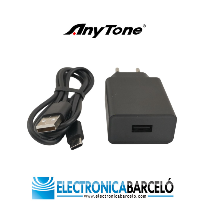 LM-603E Adaptador AC ANYTONE para cargador QBC-47 y AT-D168UV