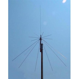 DX-D-130  Antena tipo DISCONE de 50/144/430/900/1200 MHz. (TX).