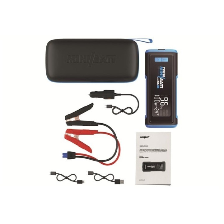 MiniBatt PRO RS Arrancador baterías 12V/ 24.000 mAh