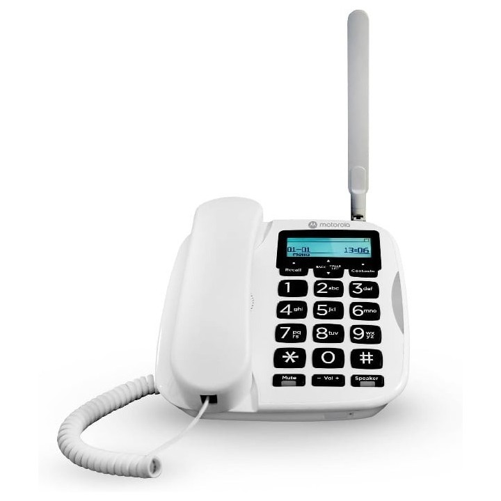 Motorola FW500 Teléfono sobremesa 4G-LTE con SIM
