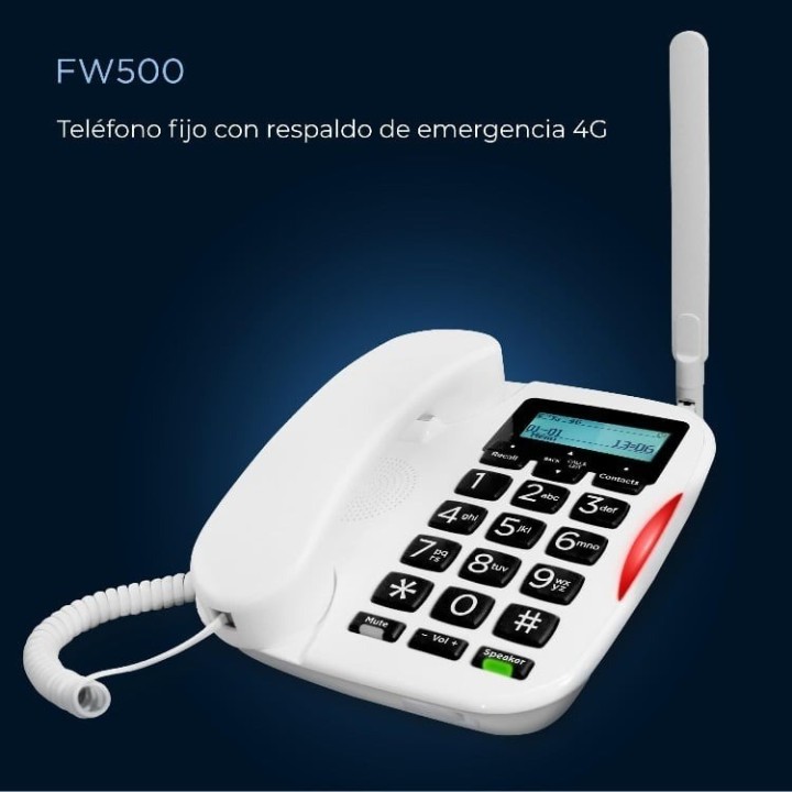Motorola FW500 Teléfono sobremesa 4G-LTE con SIM