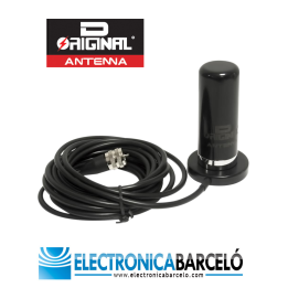 DX-N2RS-BM6 - Antena PHANTOM V-UHF ultracompacta con base magnética
