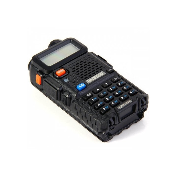 Baofeng UV-5R Walkie talkie Transceptor portátil bibanda 144 / 430 MHz.