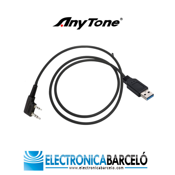 PC-04 - Cable de programación para ANYTONE AT-D868UV / AT-D878UV