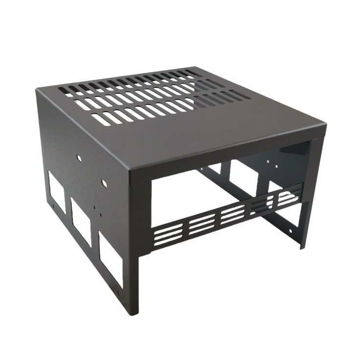 Caja integradora para emisoras ICOM y fuente alimentación SAMLEX