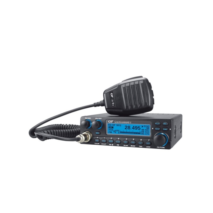 CRT CONCORDE I EMISORA DE 10 METROS con AM Y FM