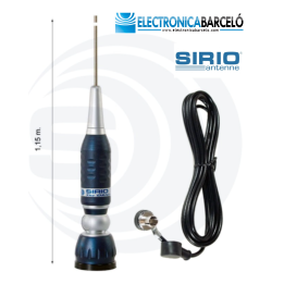 SIRIO TURBO 1000 ANTENA MOVIL CON ROTULA PARA 27 MHZ