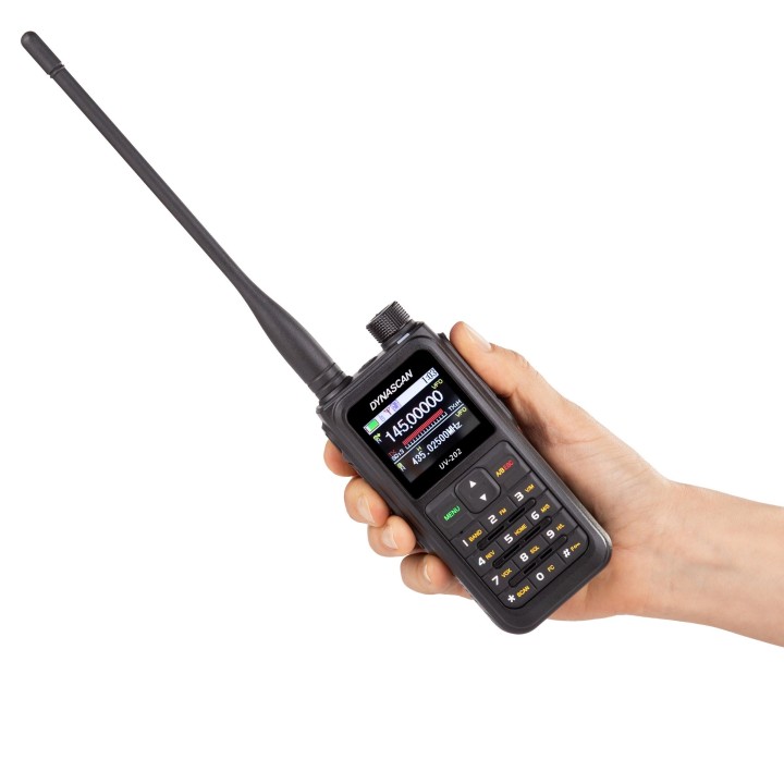 Dynascan UV-202 Walkie doble banda radioaficionado