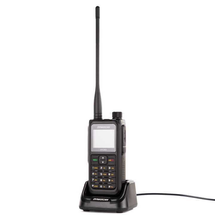 Dynascan UV-202 Walkie doble banda radioaficionado