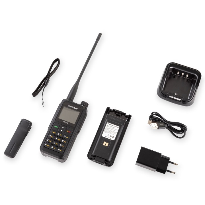 Dynascan UV-202 Walkie doble banda radioaficionado