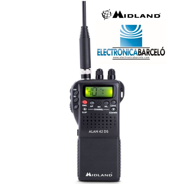 Walkie ALAN 42 DS - TRANSCEPTOR CB PORTÁTIL ALAN 42