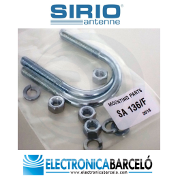 SIRIO SA136/F Abarcones con Tornilleria repuesto Antena SIRIO THUNDER