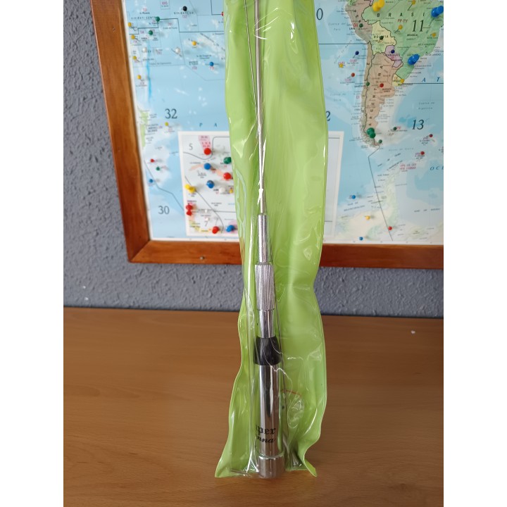 DX-UHV-5 - ANTENA MÓVIL , 6-15-40 M. + 144-430, ABATIBLE, 1.29 CM, BASE ROSCA PL.