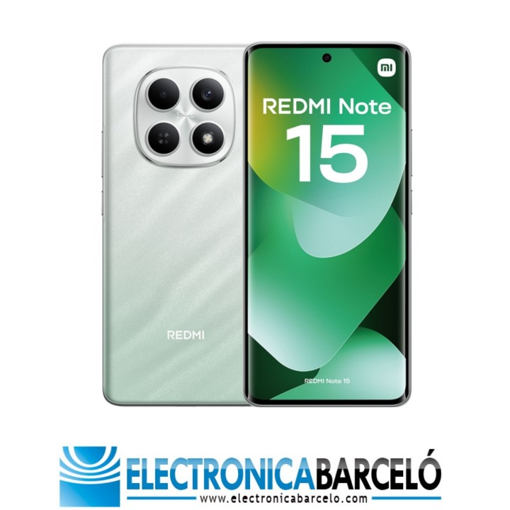 XIAOMI REDMI NOTE 15 6,77" FHD+ 6GB/128GB 20MP/108MP