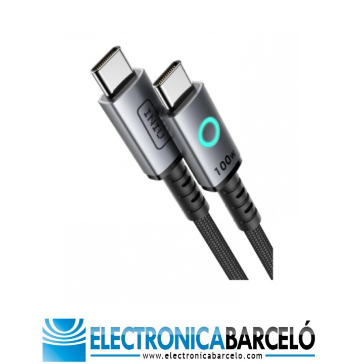INIU CABLE MAGNETIC LEOPARD USBC-USBC 100W