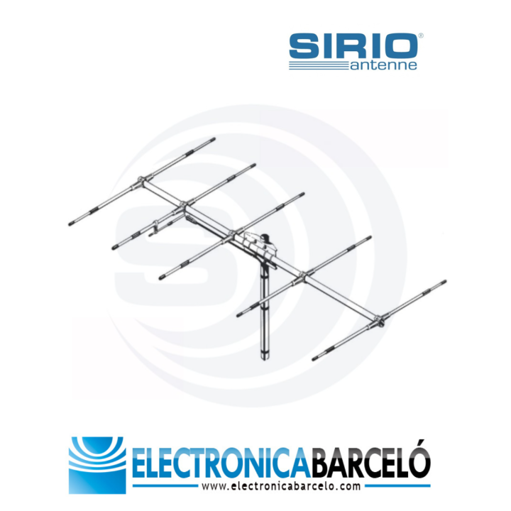 ANTENA Sirio SY50-5 directiva de 5 elementos para 6 metros