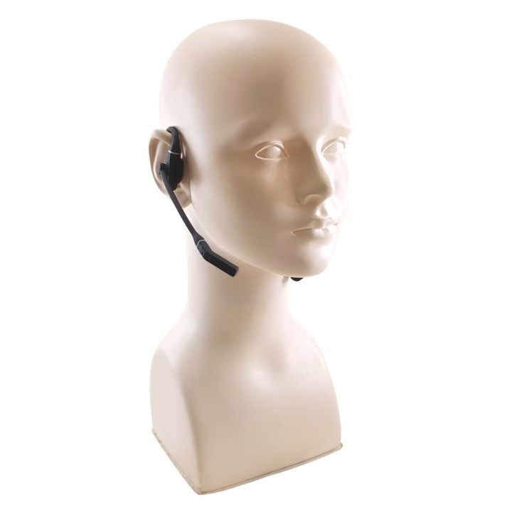 Auriculares Bluetooth PTT tipo diadema de nuca con conducción ósea y audio mixto dual