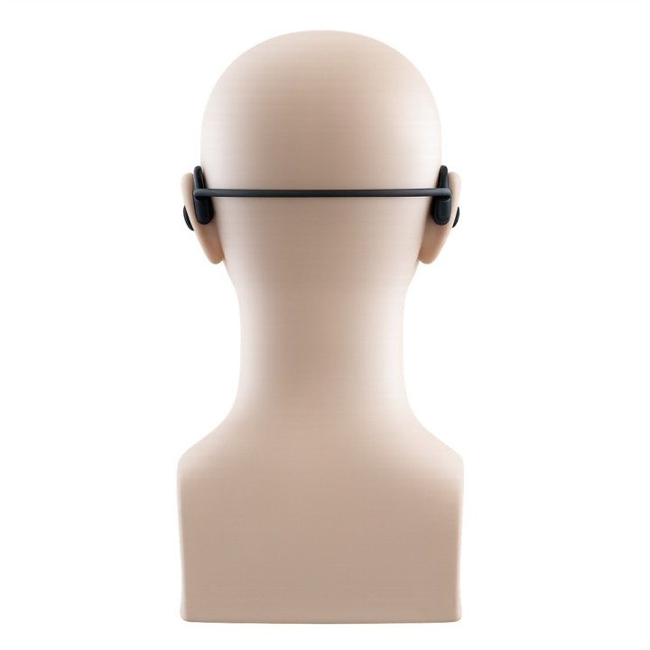 Auriculares Bluetooth PTT tipo diadema de nuca con conducción ósea y audio mixto dual