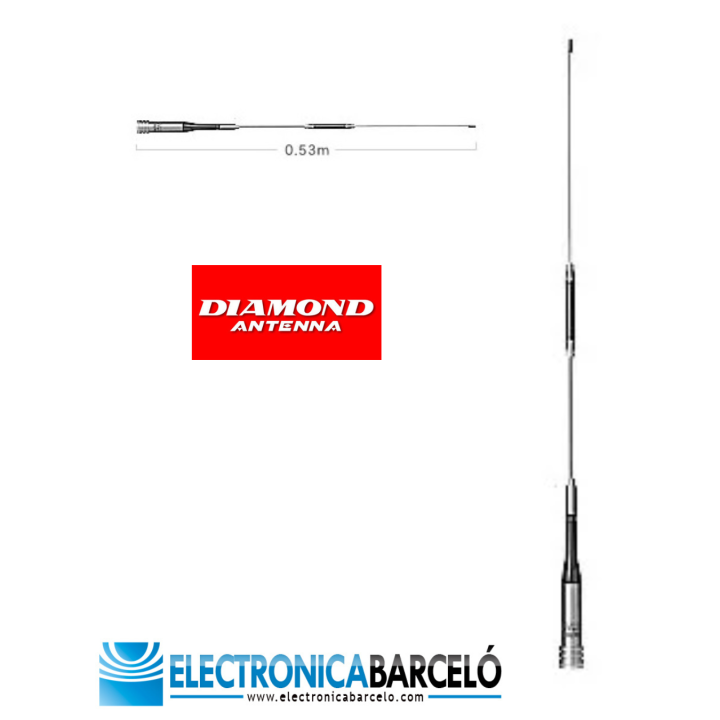 DIAMOND SGM505 Antena móvil doble banda