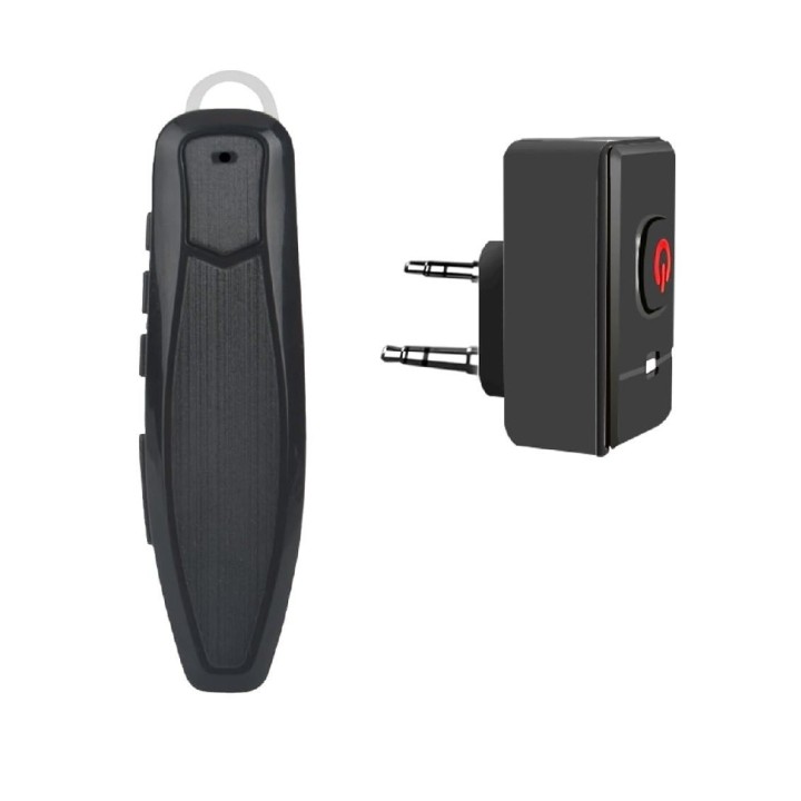 Auricular inalámbrico BT-K2 con adaptador para Walkies, conexión tipo «K»