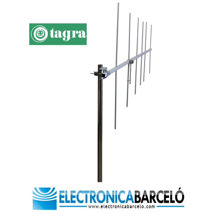 DVC-6C - ANTENA DIRECTIVA 6 ELEMENTOS PARA VHF