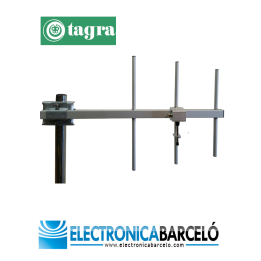 DVC-3A N Antena directiva 3 elementos VHF 134-148 MHz.