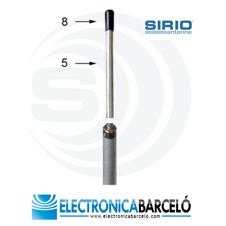 STUB NEW TORNADO27 TRAMO SUPERIOR AJUSTE SIRIO TORNADO27
