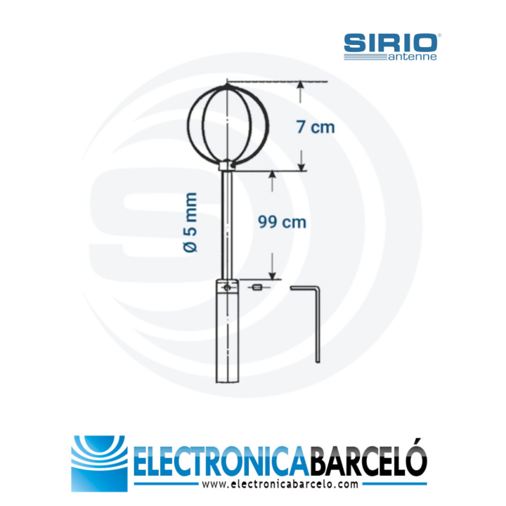 SIRIO STUB Tramo Ajuste GPE27 / GPS27 / 2012 / 2016 / Blizzard...