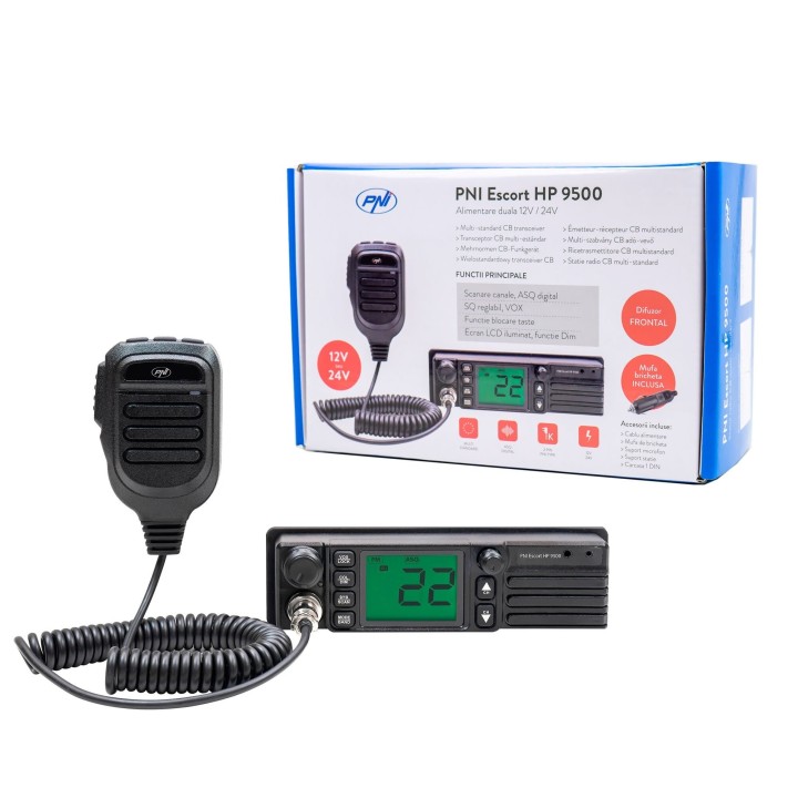 PNI Escort HP 9500 Emisora CB multinorma compacta