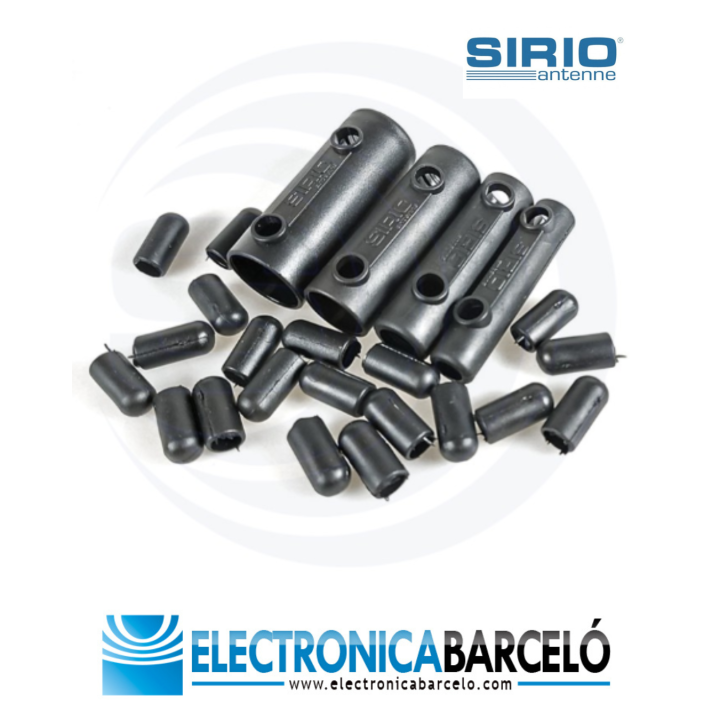 SIRIO SA030/F   Juego de manguitos unión entre tramos, base SIRIO 2008, 2012, 2016