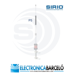 SIRIO P5 GAIN MASTER 5/8 Repuesto tramo de fibra Nº 5 GAIN MASTER 5/8.  15.4x19x1920 mm. 