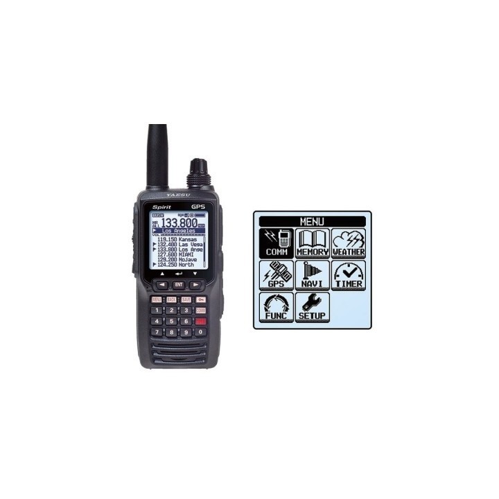Yaesu FTA-750L Walkie banda aérea