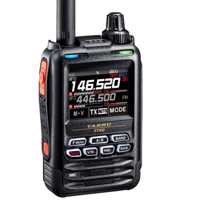 Yaesu FT5DE Walkie digital doble banda FT-5DE