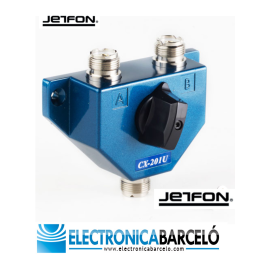 JETFON CX-201U Conmutador de antena 2 posiciones PL