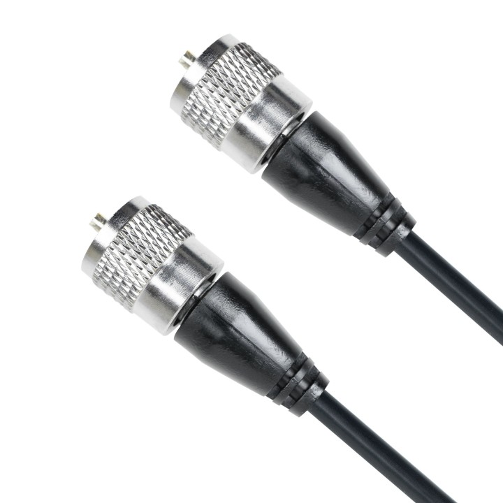 PNI R150 Cable coaxial RG58 de 150 cm de largo con 2 conectores PL259