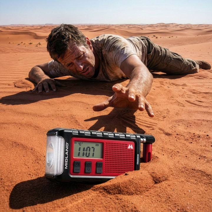 MIDLAND ER 300 Pro, la radio de emergencia Bluetooth