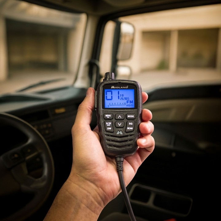 Midland M5 PRO Emisora CB 27 Mhz para vehículos