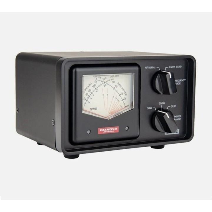 DIAMOND SX240C Medidor de ROE y potencia de aguja cruzada