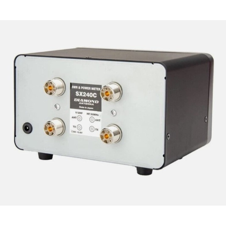 DIAMOND SX240C Medidor de ROE y potencia de aguja cruzada
