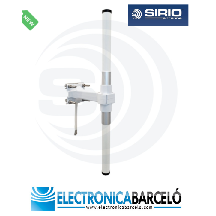 SIRIO SO 5G MiMo / 5m Antena omnidireccional de banda ancha versión MiMo.
