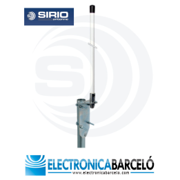 SIRIO SO 169N M3 Antena base VHF 1/2 Onda. Rango 166 - 173 MHz. Sin Ajuste