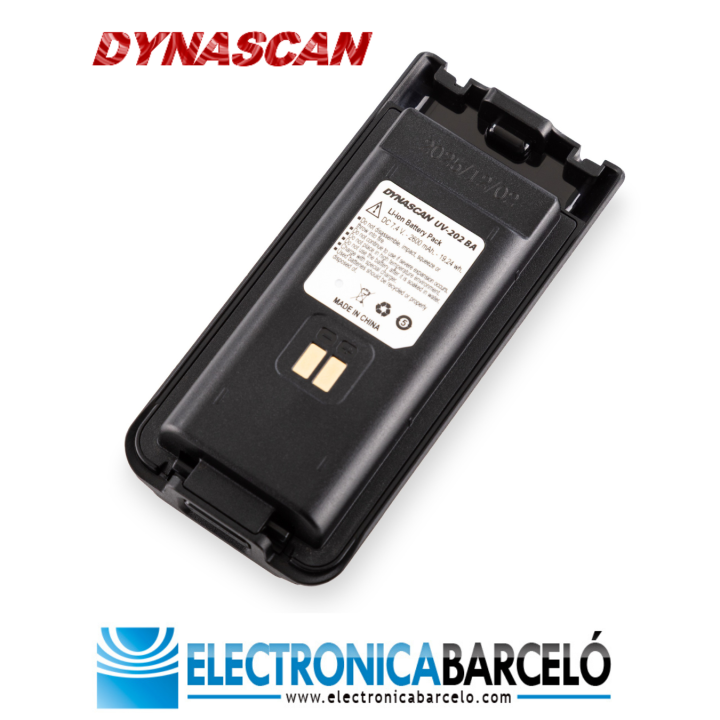 Batería 7,4v. 2600mAh DYNASCAN UV-202