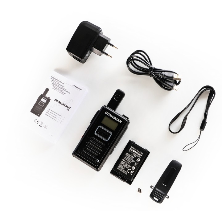 Dynascan 3A – Walkie Talkie Profesional PMR-446