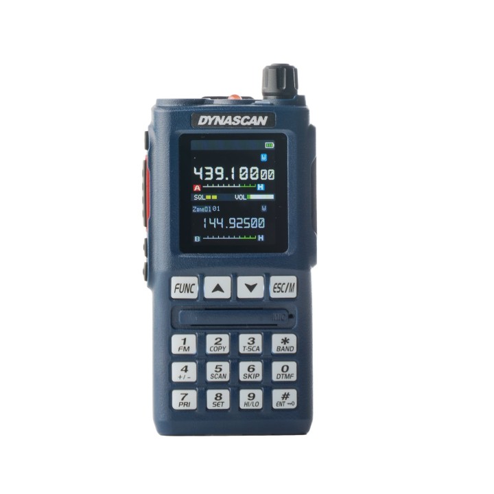 Dynascan UV-101 Walkie doble banda radioaficionado
