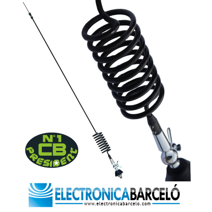 ANTENA PARA MOVIL DE BANDA CIUDADANA CB27 PRESIDENT WA-27