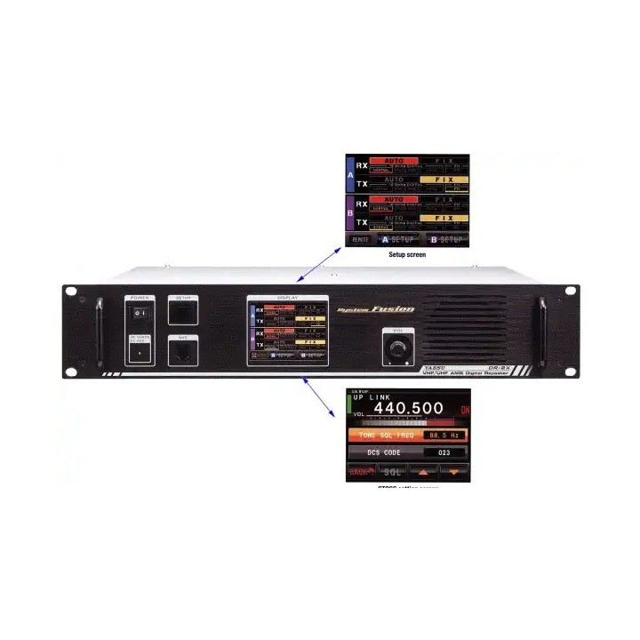 YAESU DR2XE REPETIDOR VHF/UHF DIGITAL/ANALOGICO