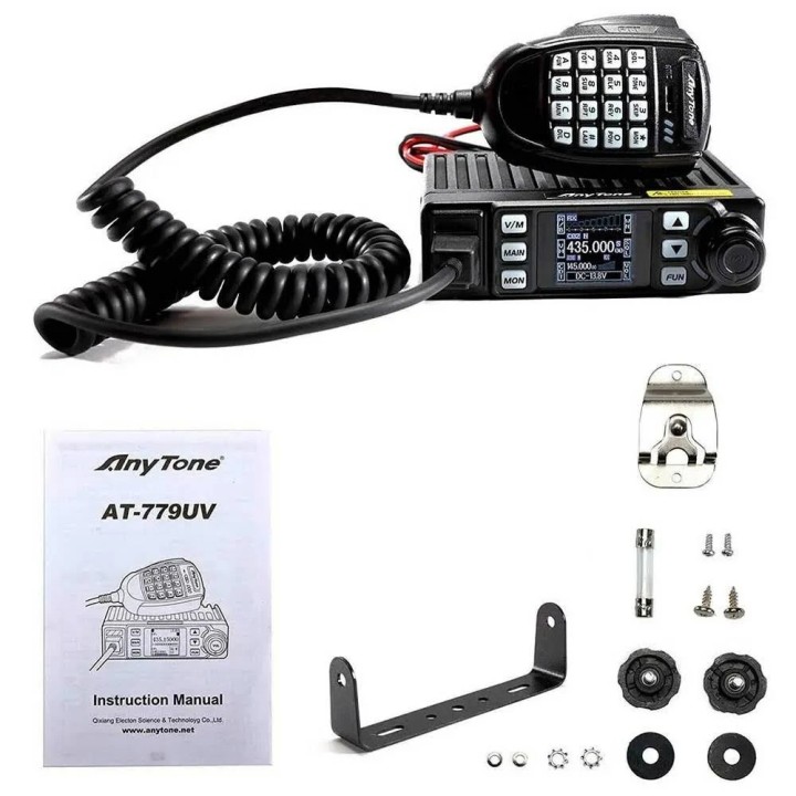 ANYTONE AT-779UV Emisora móvil doble banda radioaficionado