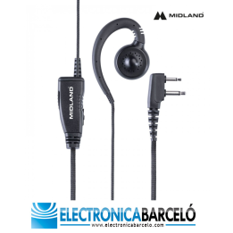 MA29 secure TX Microauricular de alta sensibilidad solo con PTT